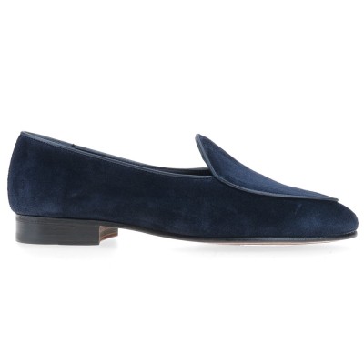 10077-T06 FLORENCE NAVY - Sfoderato