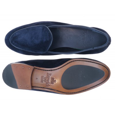 10077-T06 FLORENCE NAVY - Sfoderato
