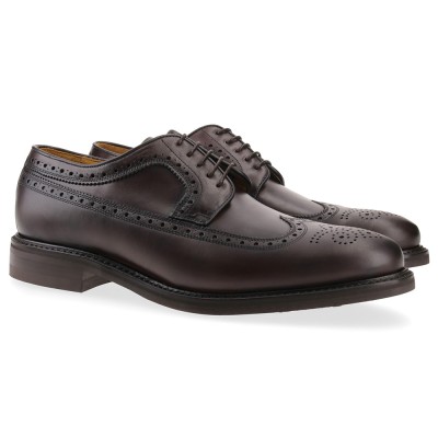 Berwick 1707 Split Toe Derby Shoe (2439) Dark Brown